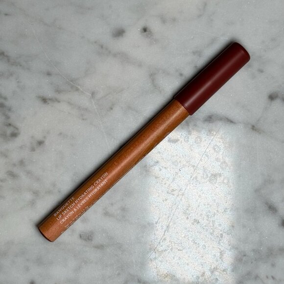 ILIA Lip Sketch Hydrating Lipstick + Lip Liner Crayon | Banquette (Beige Pink) - Picture 2 of 5